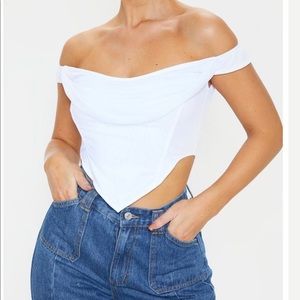 White corset blouse ♥️